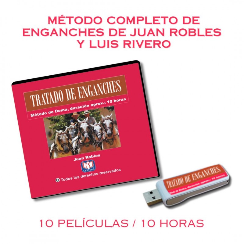 MÉTODO COMPLETO DE ENGANCHES DE JUAN ROBLES Y LUIS RIVERO 10 PELÍCULAS